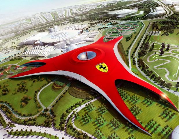 park rozrywki Ferrari World Abu Dhabi